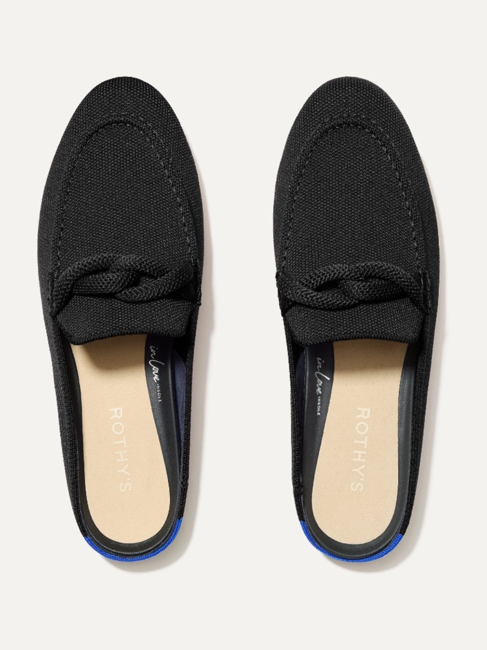 Rothy's The Loafer Mule in Black Size 5.5